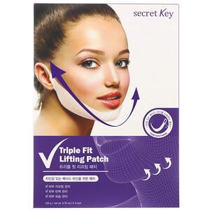 Secret Key, Triple Fit Lifting Patch, 5 Patches, 0.70 oz (20 g) Each - HealthCentralUSA