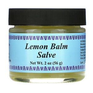 WiseWays Herbals, Lemon Balm Salve, 2 oz (56 g) - HealthCentralUSA