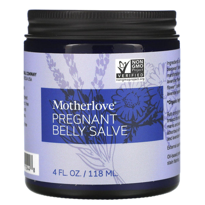 Motherlove, Pregnant Belly Salve, 4 fl oz (118 ml) - HealthCentralUSA