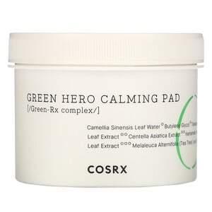 Cosrx, One Step Green Hero Calming Pad, 70 Pads, 4.56 fl oz - HealthCentralUSA