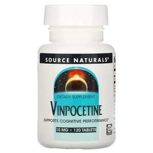 Source Naturals, Vinpocetine, 10 mg, 120 Tablets - HealthCentralUSA