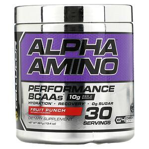 Cellucor, Alpha Amino, Performance BCAAs, Fruit Punch, 13.4 oz (381 g) - HealthCentralUSA
