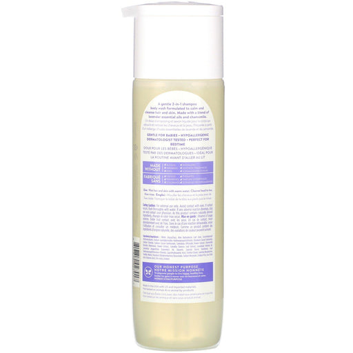 The Honest Company, Truly Calming Shampoo + Body Wash, Lavender, 10.0 fl oz (295 ml) - HealthCentralUSA
