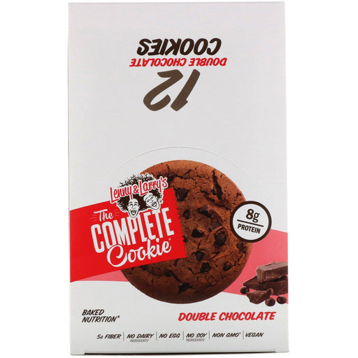 Lenny & Larry's, The COMPLETE Cookie, Double Chocolate, 12 Cookies, 2 oz (57 g) Each - HealthCentralUSA