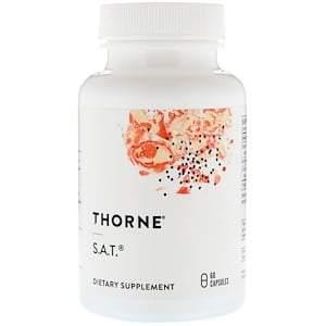 Thorne Research, S.A.T., 60 Capsules - HealthCentralUSA