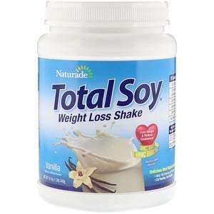 Naturade, Total Soy, Weight Loss Shake, Vanilla, 1.2 lbs (540 g) - HealthCentralUSA