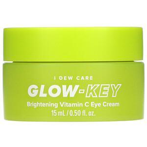 I Dew Care, Glow-Key, Brightening Vitamin C Eye Cream, 0.50 fl oz (15 ml) - HealthCentralUSA