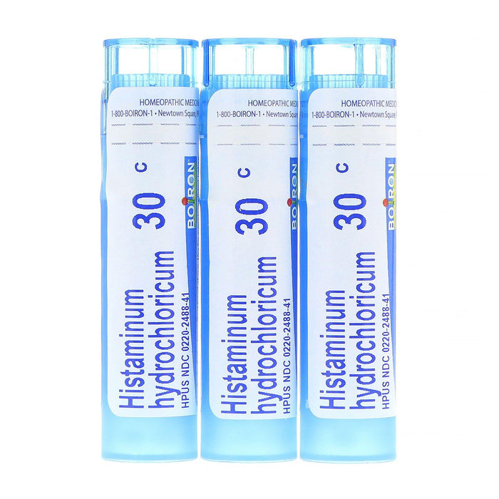 Boiron, Single Remedies, Histaminum 30C, Allergy Relief, 3 Tubes, Approx. 80 Quick-Dissolving Pellets Per Tube - HealthCentralUSA