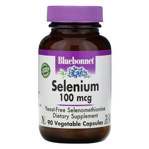 Bluebonnet Nutrition, Selenium, 100 mcg, 90 Vcaps - HealthCentralUSA