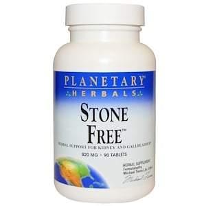Planetary Herbals, Stone Free, 820 mg, 90 Tablets - HealthCentralUSA