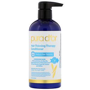 Pura D'or, Hair Thinning Therapy Conditioner, 16 fl oz (473 ml) - HealthCentralUSA