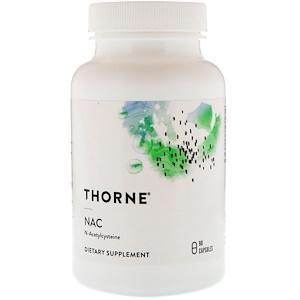 Thorne Research, NAC, 90 Capsules - HealthCentralUSA