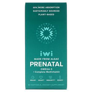 iWi, Prenatal Omega-3 + Complete Multivitamin, 60 Softgels - HealthCentralUSA