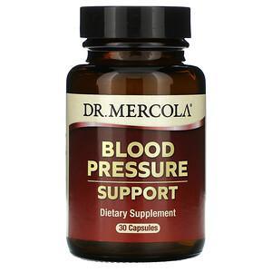 Dr. Mercola, Blood Pressure Support, 30 Capsules - HealthCentralUSA