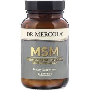 Dr. Mercola, MSM, Methylsulfonylmethane Sulfur Complex, 60 Capsules - HealthCentralUSA