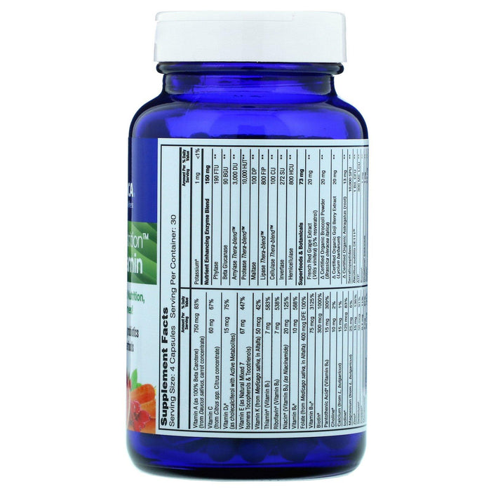 Enzymedica, Enzyme Nutrition Multi-Vitamin, Men's, 120 Capsules - HealthCentralUSA