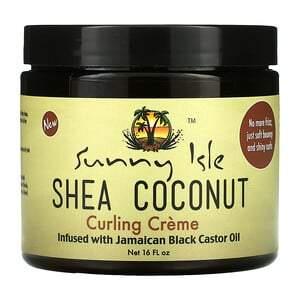 Sunny Isle, Shea Coconut Curling Creme, 16 fl oz - HealthCentralUSA