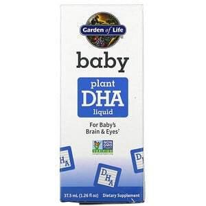 Garden of Life, Baby, Plant DHA Liquid, 1.26 fl oz ( 37.5 ml) - HealthCentralUSA