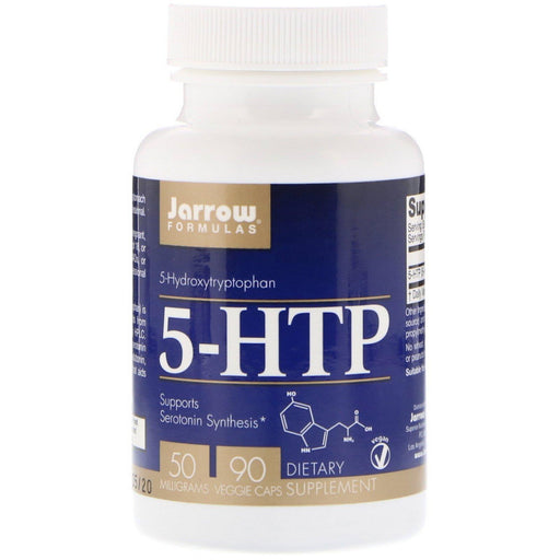 Jarrow Formulas, 5-HTP, 50 mg, 90 Veggie Caps - HealthCentralUSA