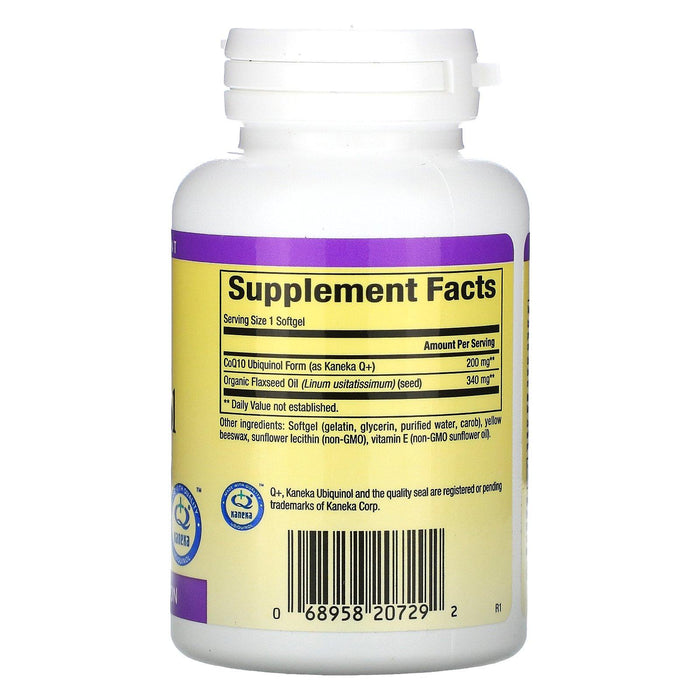 Natural Factors, Ubiquinol, 200 mg, 30 Softgels - HealthCentralUSA