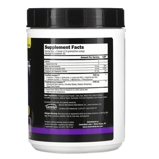 Controlled Labs, Purple Wraath, Purple Lemonade, 2.44 lbs (1108 g) - HealthCentralUSA