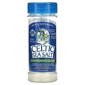 Celtic Sea Salt, Fine Ground, Vital Mineral Blend, 8 oz (227 g) - HealthCentralUSA