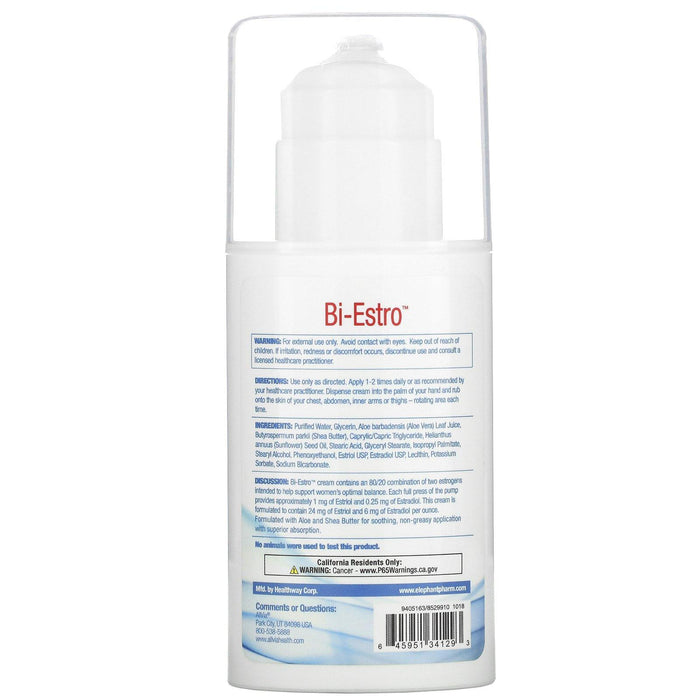 AllVia, Clinical Strength Bi-Estro, Estriol & Estradiol Cream, 4 oz (113 g) - HealthCentralUSA