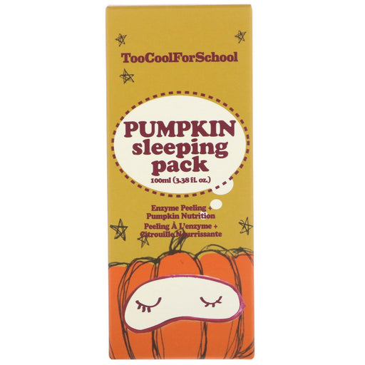 Too Cool for School, Pumpkin Sleeping Pack, 3.38 fl oz (100 ml) - HealthCentralUSA