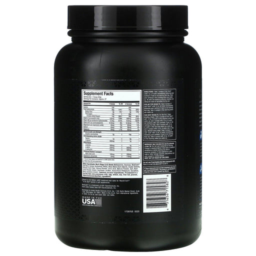 Muscletech, Cell Tech, Research-Backed Creatine + Carb Musclebuilder, Tropical Citrus Punch, 3 lbs (1.36 kg) - HealthCentralUSA