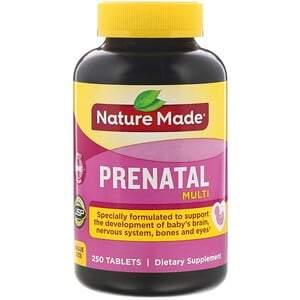 Nature Made, Prenatal Multi, 250 Tablets - HealthCentralUSA