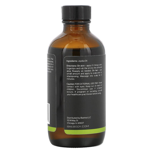 Baebody, Jojoba Oil, 4 fl oz (118 ml) - HealthCentralUSA