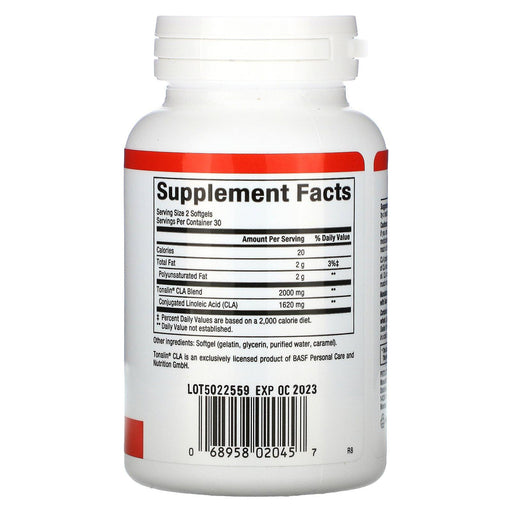 Natural Factors, CLA, 1,000 mg, 60 Softgels - HealthCentralUSA