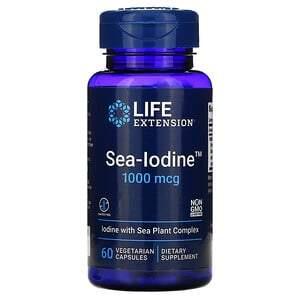 Life Extension, Sea-Iodine, 1,000 mcg, 60 Vegetarian Capsules - HealthCentralUSA