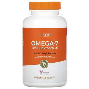 Sibu Beauty, Omega-7, Sea Buckthorn Oil, 1000 mg, 180 Softgels - HealthCentralUSA