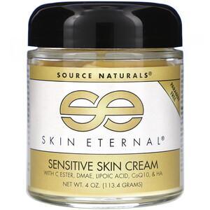 Source Naturals, Skin Eternal, Sensitive Skin Cream, 4 oz (113.4 g) - HealthCentralUSA