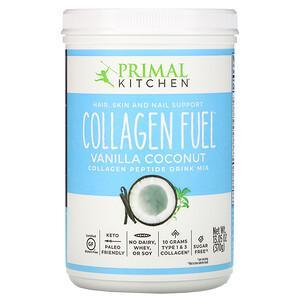 Primal Kitchen, Collagen Fuel, Vanilla Coconut, 13.05 oz (370 g) - HealthCentralUSA