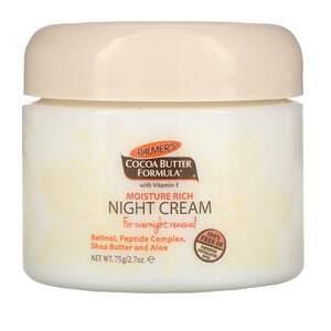 Palmer's, Cocoa Butter Formula, Moisture Rich Night Cream, 2.7 oz (75 g) - HealthCentralUSA