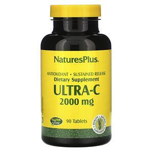 Nature's Plus, Ultra-C, 2,000 mg, 90 Tablets - HealthCentralUSA