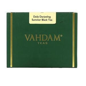 Vahdam Teas, Daily Darjeeling Summer Black Tea, 3.53 oz (100 g) - HealthCentralUSA