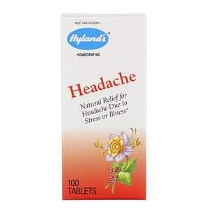 Hyland's, Headache, 100 Tablets - HealthCentralUSA
