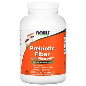 Now Foods, Prebiotic Fiber with Fibersol-2, 12 oz (340 g) - HealthCentralUSA