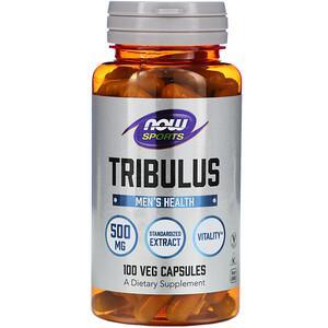 Now Foods, Tribulus, 500 mg, 100 Veg Capsules - HealthCentralUSA