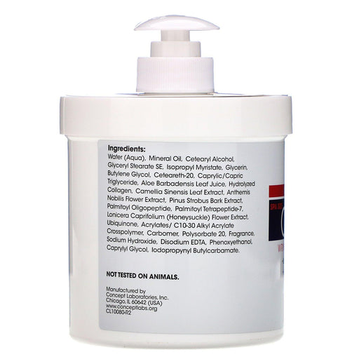 Advanced Clinicals, CoQ10, Wrinkle Defense Cream, 16 oz (454 g) - HealthCentralUSA