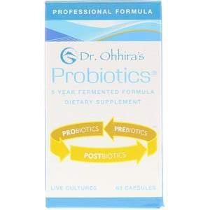 Dr. Ohhira's, Probiotics, Professional Formula, 60 Capsules - HealthCentralUSA