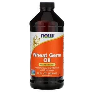 Now Foods, Wheat Germ Oil, 16 fl oz (473 ml) - HealthCentralUSA