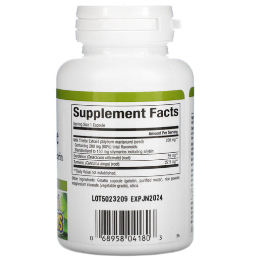Natural Factors, Herbal Factors, Milk Thistle, 250 mg, 60 Capsules - HealthCentralUSA