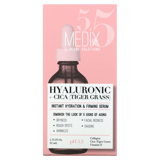 Medix 5.5, Hyaluronic + Cica, Instant Hydration & Firming Serum, 1.75 fl oz (52 ml) - HealthCentralUSA