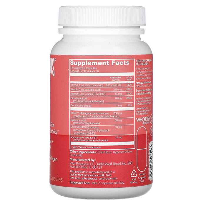 Vital Proteins, Radiance Boost, 60 Capsules - HealthCentralUSA