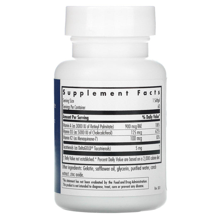 Allergy Research Group, Vitamin D3 Complete, 5000 IU, 60 Softgels - HealthCentralUSA