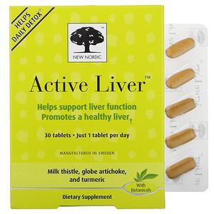 New Nordic, Active Liver, 30 Tablets - HealthCentralUSA